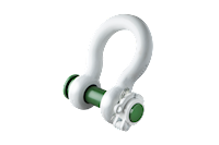 P-5365 Green Pin Locking Clamp ROV Shackles Product Render 7